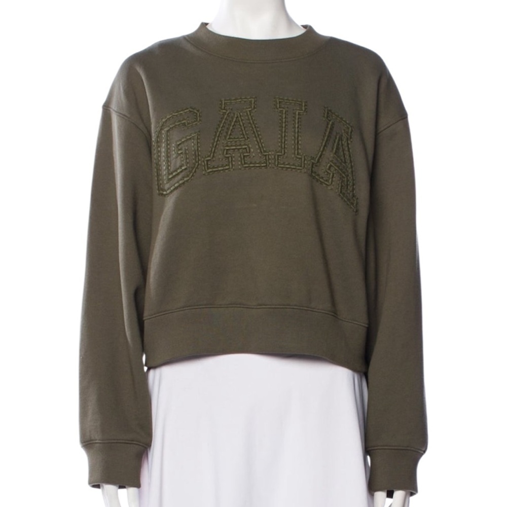Cult Gaia x GAP Graphic Print Crew Neck Sweatshirt